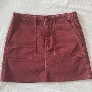 American Eagle Corduroy mini skirt size 6